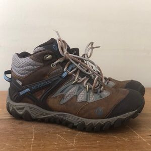 Merrell All Out Blaze Mid Waterproof Hiking Boots